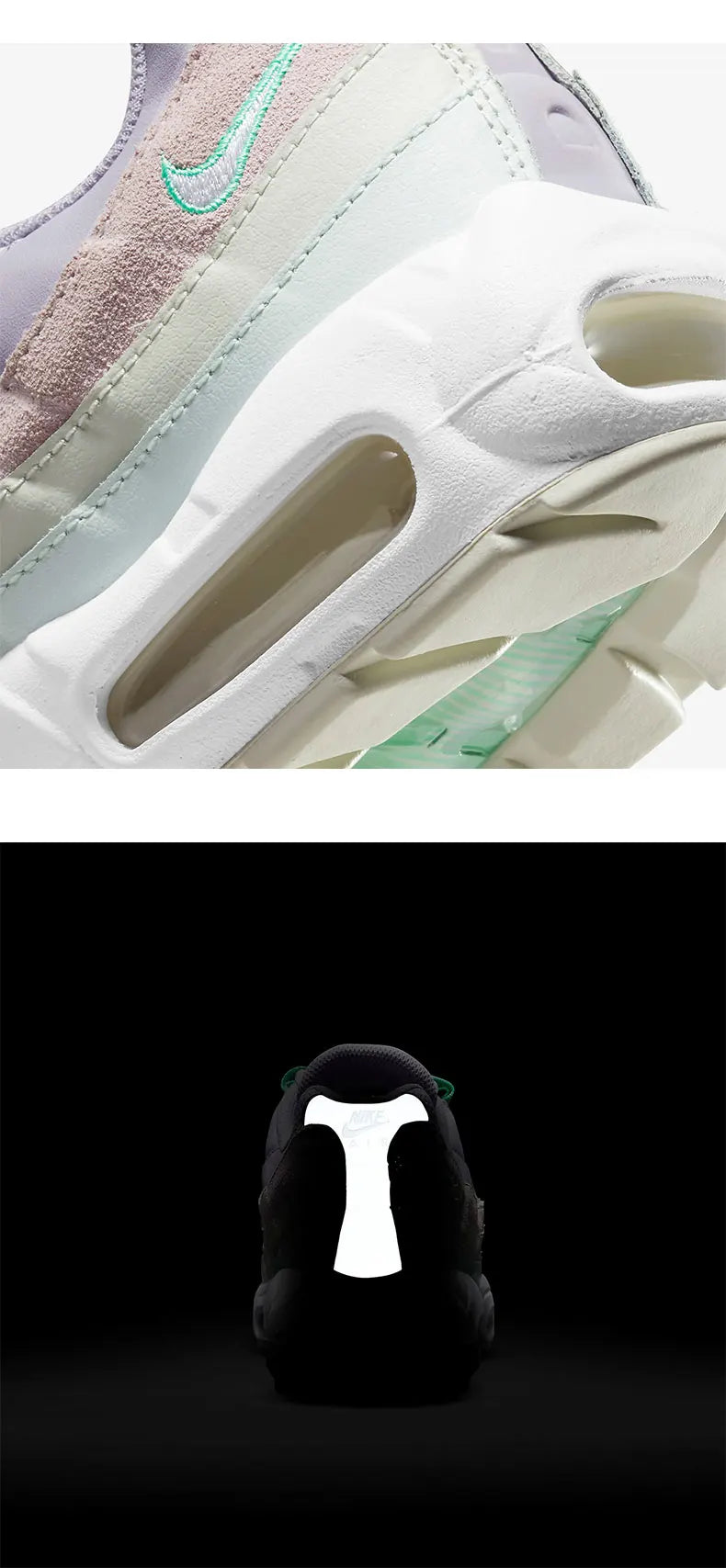 Dámské sportovní boty Nike genuine AIR MAX 95 s tlumením a pohodlným během CZ1642-500