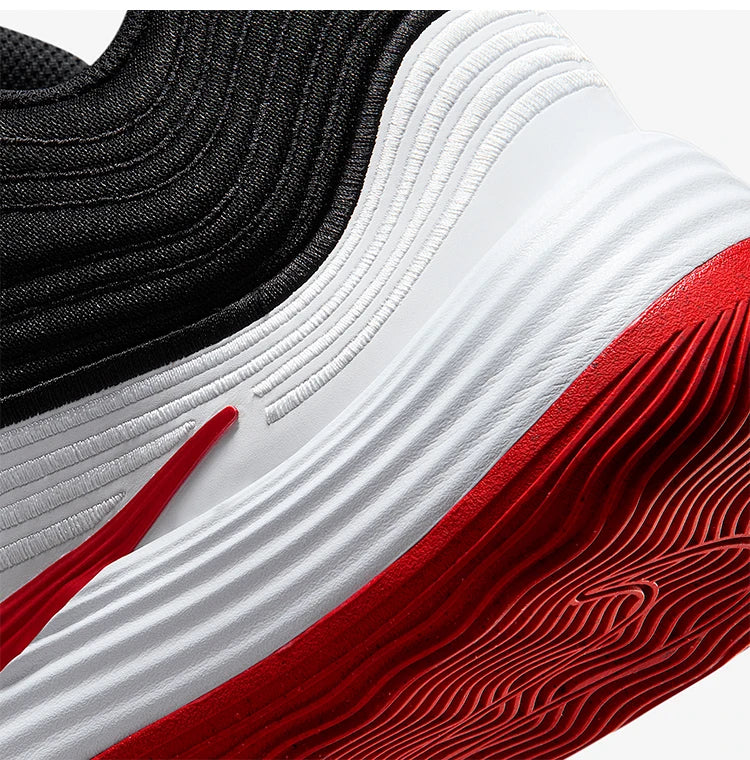 Zapatillas de baloncesto de entrenamiento Nike originales para hombre, de otoño, corte medio y alta durabilidad IH1105-003
