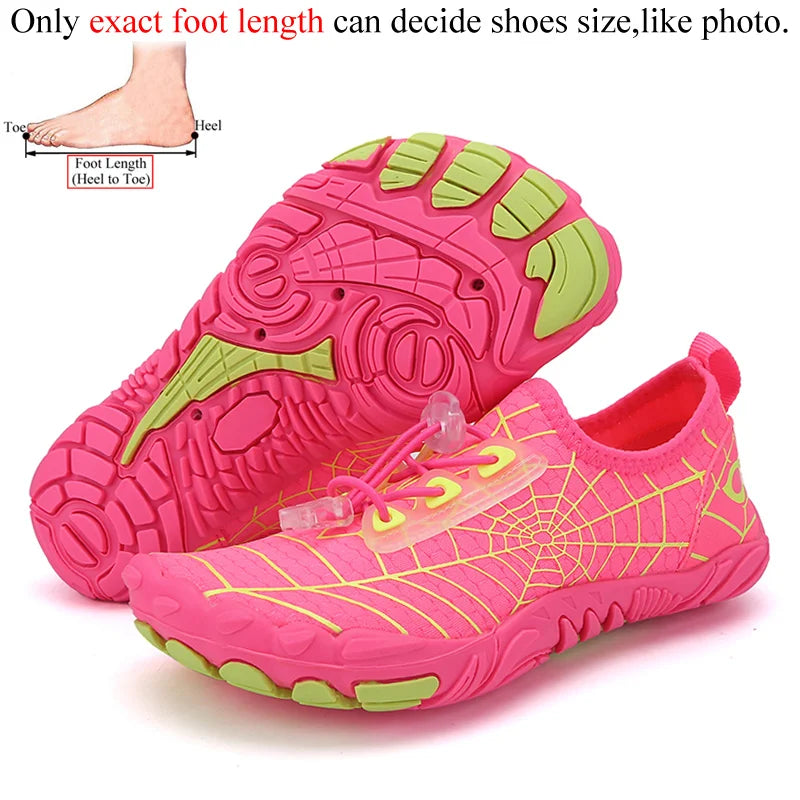 Aqua Beach Shoes for Children Slipstop Water Shoes Kids Baby Swimming Barefoot Child Beach Shoes Summer Waterschoenen Kinderen