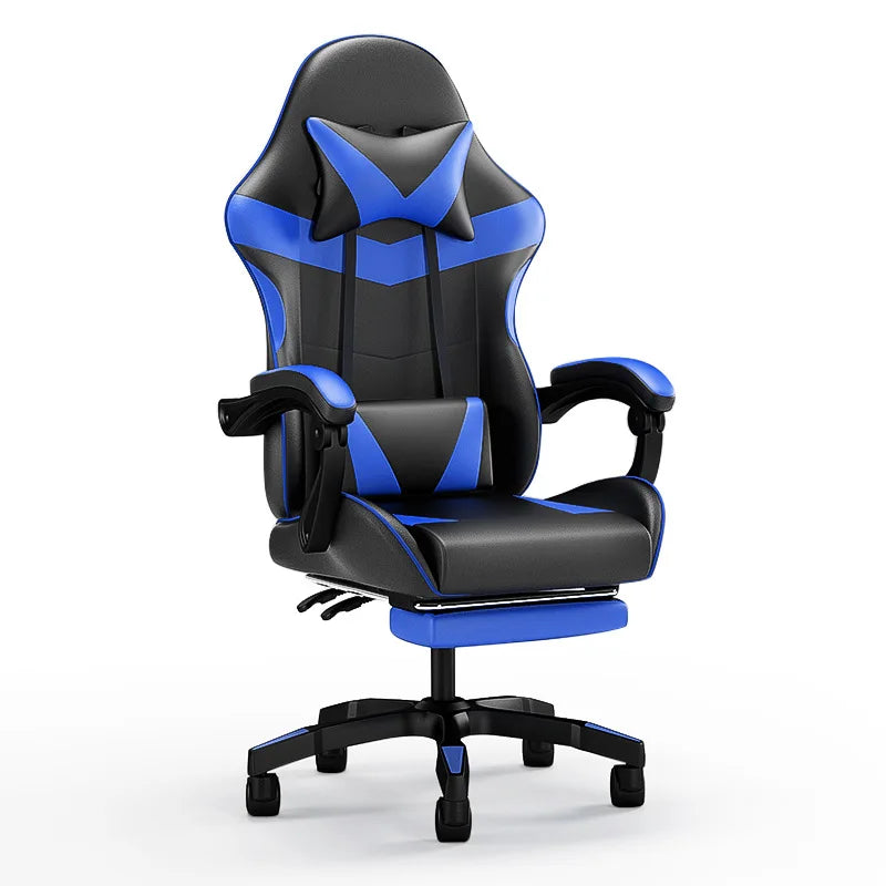 Ergonomiška žaidimų kėdė, kompiuterio stalo kėdė, atlošiama namų biuro žaidimų kėdė su nugaros atrama ilgoms sesijoms, žaidimų kėdė