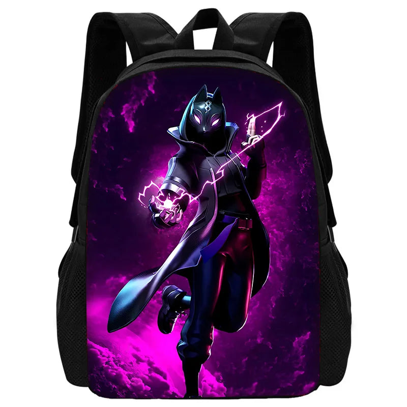 Hot Game Design Fortnite Kid Backpacks Boys and Girls Student Birthday Gift Child School Bags Unisex Camping Durable Rucksack