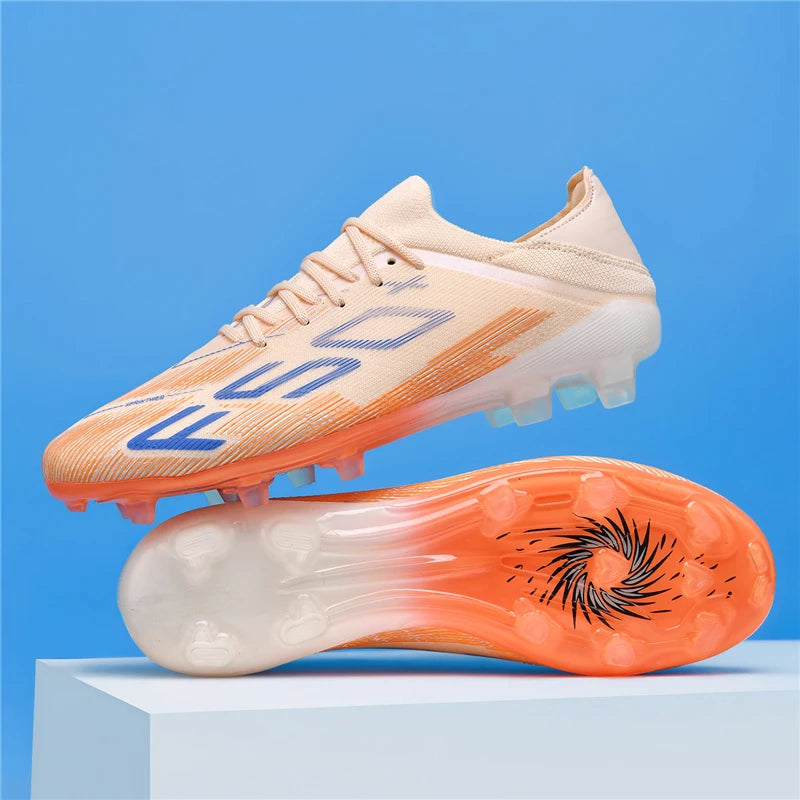 New Men's Soccer Shoes High-Quality Cleats Football Boots Sneakers Hot-Selling Indoor Futsal Non-Slip Match Grass High-Top Outdoor