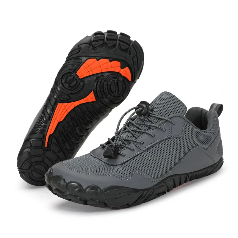 Men Barefoot Hiking Shoes Breathable Outdoor Sports Climbing Shoe Trekking Sneakers Non-Slip Comfort Man Casual Jogging Footwear