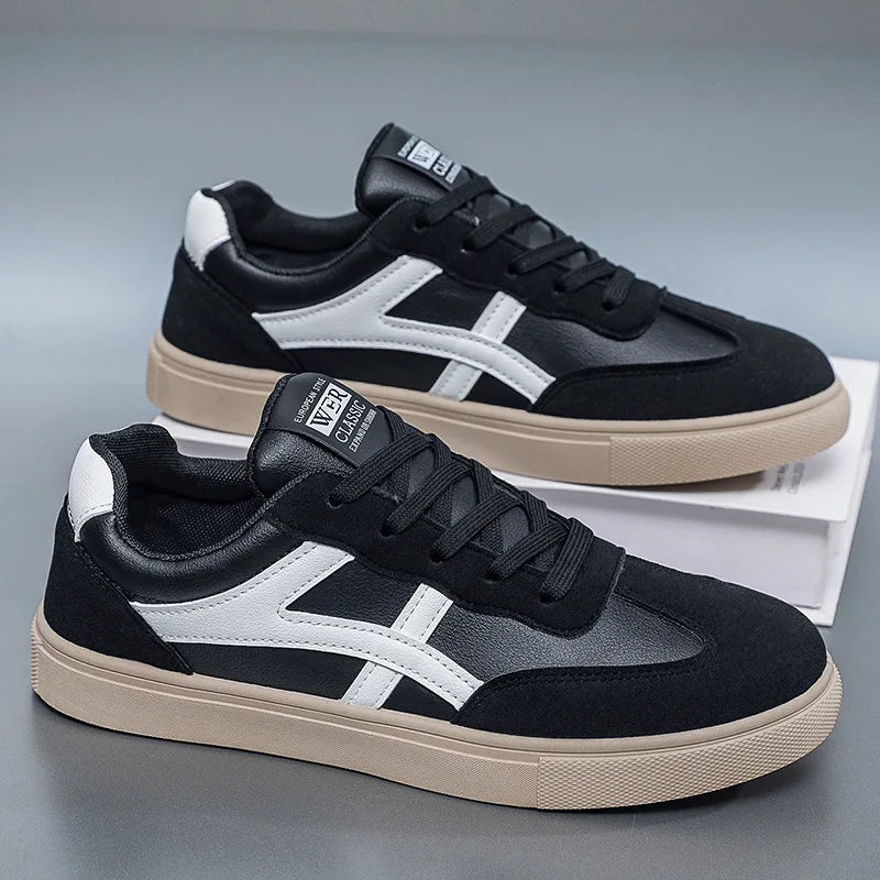 Men’s Casual Shoes New Fashion Lightweight Casual Outdoor Walking Sneakers Anti-Slip Flat Men’s Shoes