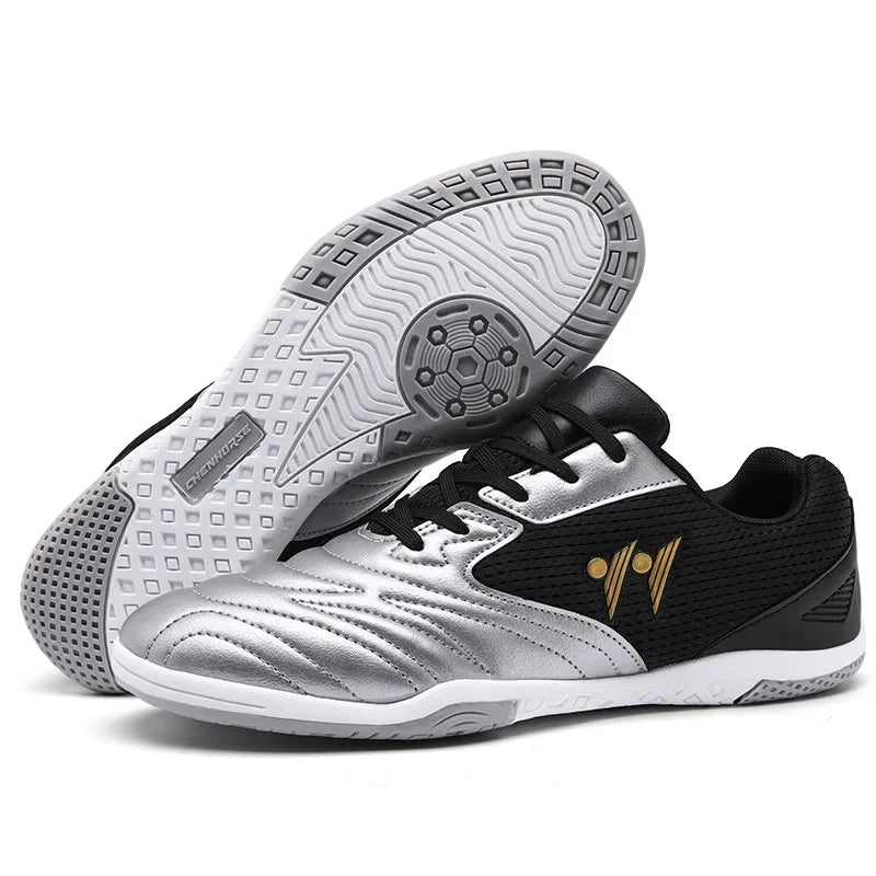 New Men's Football Boots High-top Sneakers Match Soccer Shoes Grass Non-Slip High-quality Futsal Indoor Hot-selling Outdoor