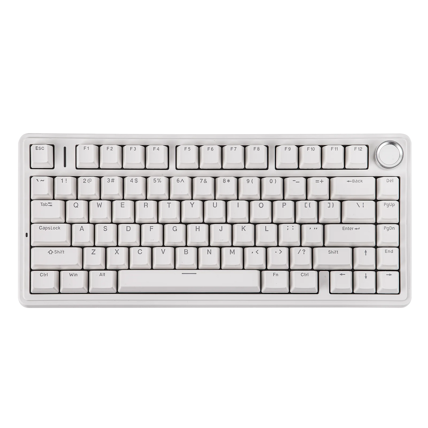 EPOMAKER x AULA F75 kabelgebundene mechanische Hot-Swap-Tastatur 75% ANSI US-Layout mit Gasket-Mount und Drehregler für Mac/WIN/Android