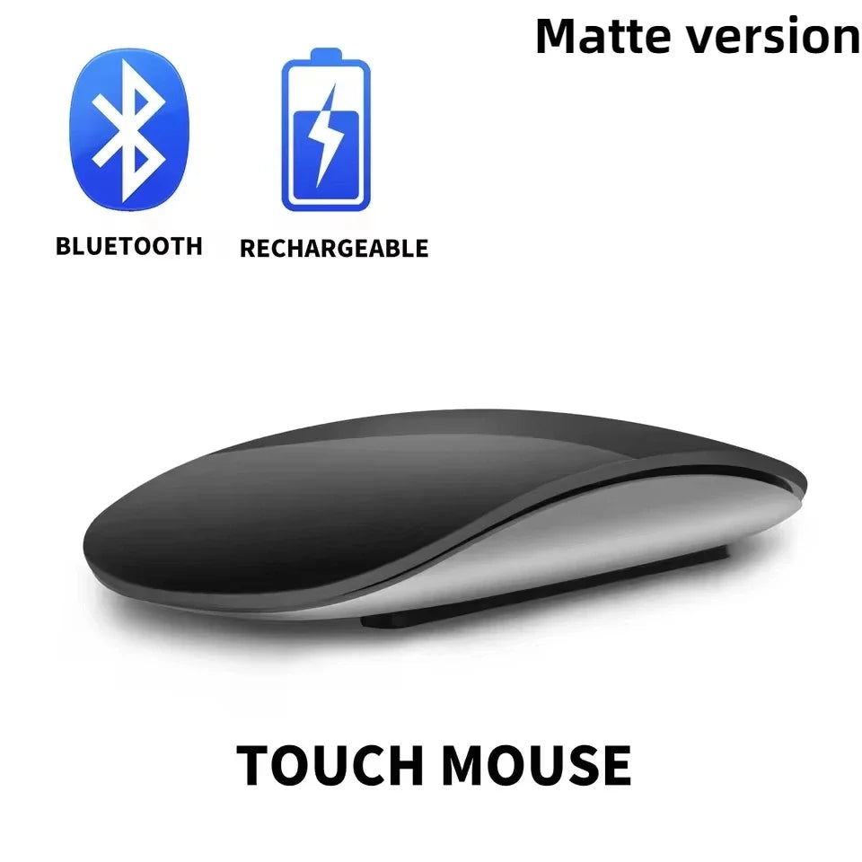 Bezprzewodowa mysz Magic Dual Mode Bluetooth Touch Slim, ładowalna i ergonomiczna, do MacBook Air Pro, PC, laptopa i notebooka 2026
