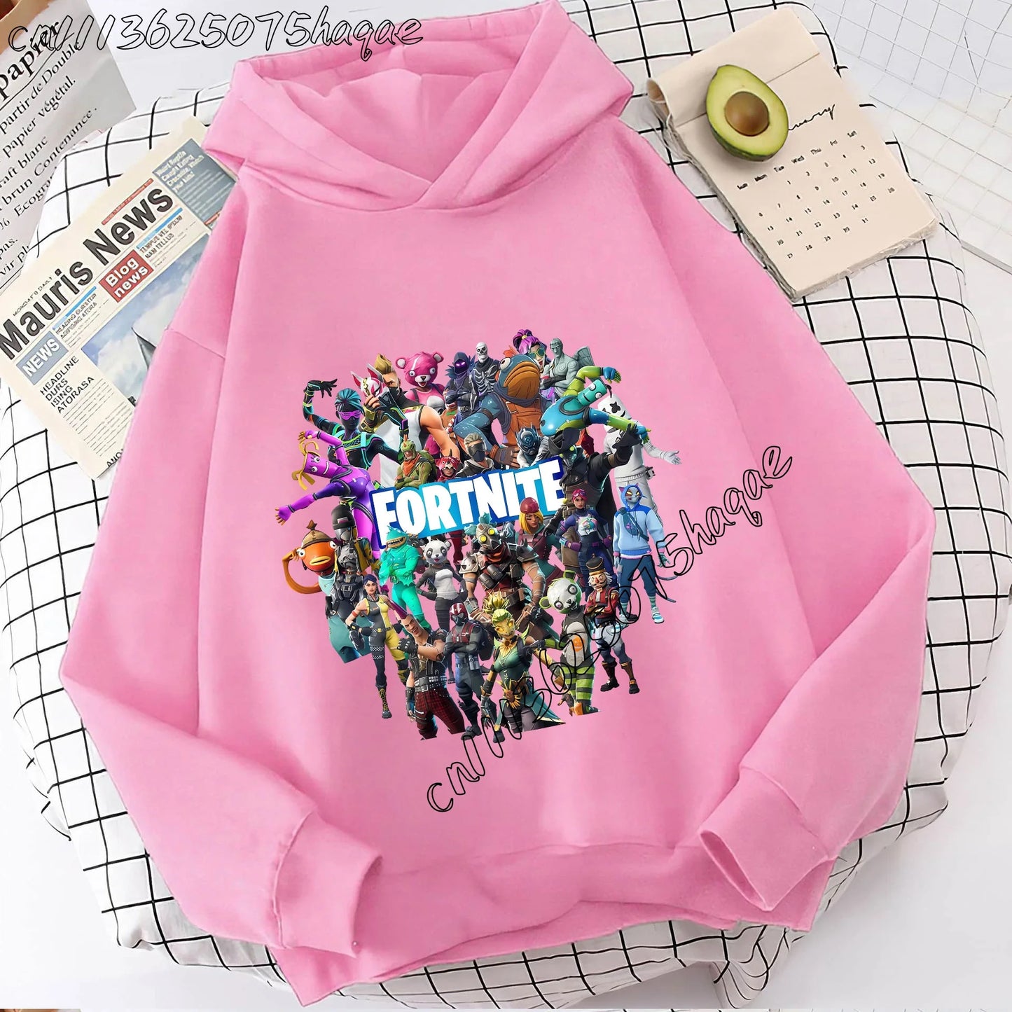 Abrigos con capucha para niños Fortnites, sudaderas anime Fortress Night, sudaderas con capucha de juego para primavera y otoño, ropa deportiva infantil, regalo
