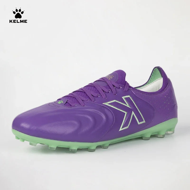 Kelme Kangaroo Leather Mg Soccer Shoes Professional Match Sports Football Shoes Outdoor Anti Slip Football Boots