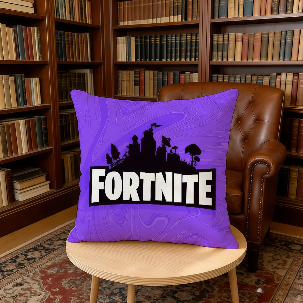Fortnite Game Cushion Cover Home Office Birthday Anniversary Gifts Soft Skin Friendly Cushion Cover