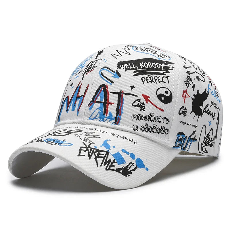 Fashion Hip Hop Baseball Cap Personality Trucker Caps Cotton Snapback Hat Outdoor Sun Hats Sports Leisure Cap