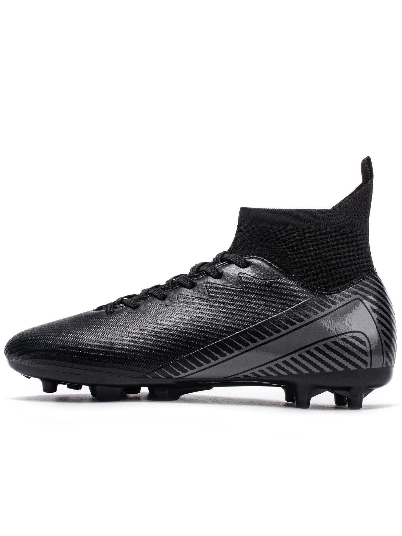 Professional Grass AG FG Soccer Shoes PU Fabric Integrated Upper TPU Tough Sole Wear Resistant Anti-slip Youth Footwear