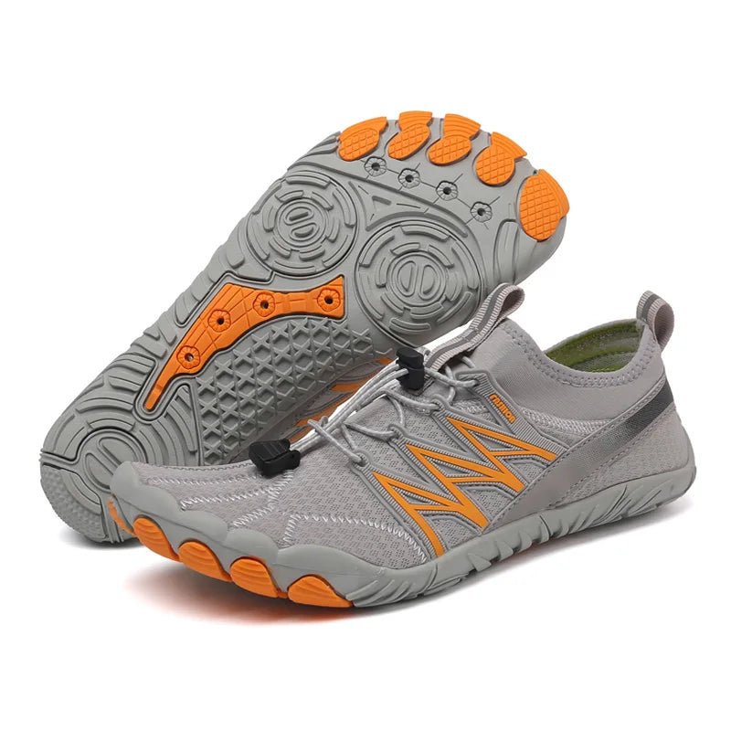 Outdoor Lightweight Men's Trainning Running Barefoot Shoes Qiuck-Dry Swimming Water Shoes Sport Gym Fitness Jogging Sneaker