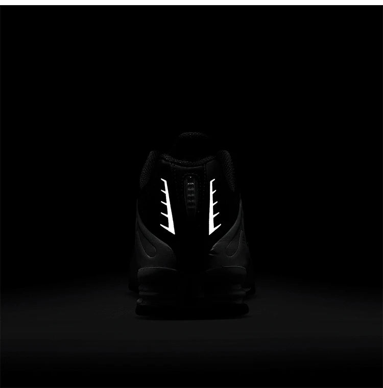 Nike genuine Shox R4 Men's Air Cushioning Low-top Running Shoes HQ1988-004