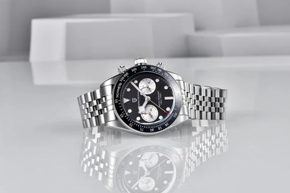 2026 New PAGANI Panda DESIGN Men's Watch Luxury Quartz Speed Sports Chronograph Watch Men AR Sapphire Luminous water lock