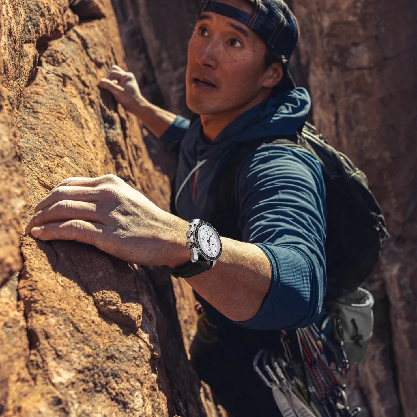  San Martin Grade5 Titanium Watch SN0121TD PT5000/ST2130 Automatic Movement Watch 300M Waterproof Adjustable Clasp Wristwatch