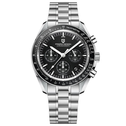 PAGANI DESIGN 2026 New Red Men's Watches Luxury Quartz Wrist Watch For Men Chronograph Automatic Date Waterproof Local Shipping