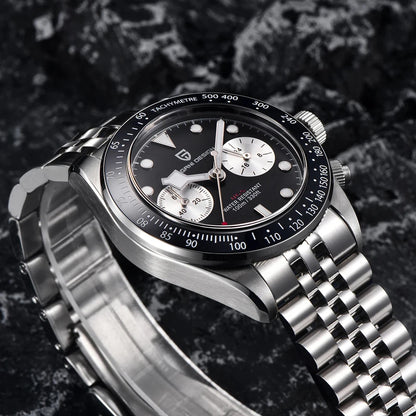 2026 New PAGANI Panda DESIGN Men's Watch Luxury Quartz Speed Sports Chronograph Watch Men AR Sapphire Luminous water lock