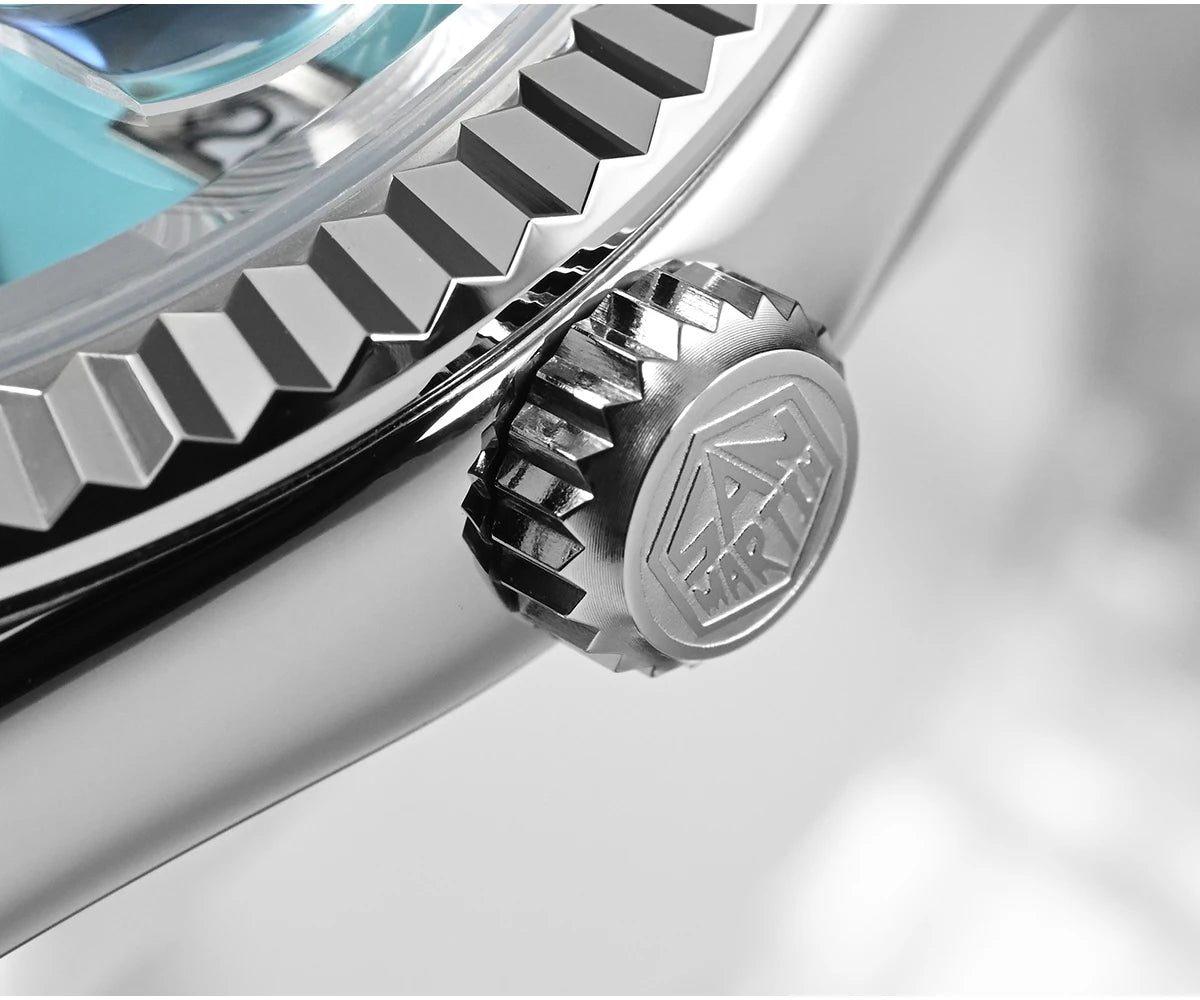 San Martin 36.5mm Men's Dress Watch Top Brand Luxury Automatic Mechanical Fashion Couples Watches Sapphire Waterproof 100m BGW9