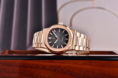 PAGANI DESIGN 2026 Neue luxuriöse Automatikuhr für Herren, mechanische Armbanduhr aus Edelstahl mit Saphirglas, 40MM, Barrel-Zifferblatt