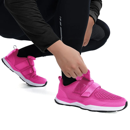 Santic Cycling Shoes Multi-purpose Running SPD Indoor Leisure Shoes Rubber Sole Hook and Loop Design 3D Mesh Fabric Sneakers Unisex