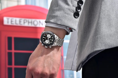 2026 New PAGANI Panda DESIGN Men's Watch Luxury Quartz Speed Sports Chronograph Watch Men AR Sapphire Luminous water lock