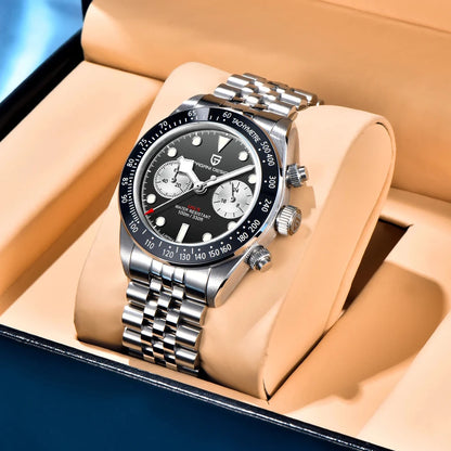 2026 New PAGANI Panda DESIGN Men's Watch Luxury Quartz Speed Sports Chronograph Watch Men AR Sapphire Luminous water lock