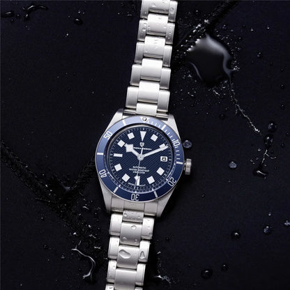 2026 New PAGANI DESIGN BB58 Luxury Automatic Mechanical Men Watch Sapphire Japan Movt Watch 316L All Steel Waterproof Man Watch