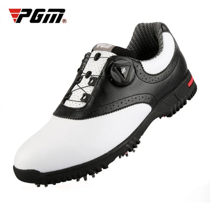 PGM Men Golf Shoes Waterproof Sports Shoes Rotating Buckles Anti-Slip Sneakers Multifunctional Golf Trainers