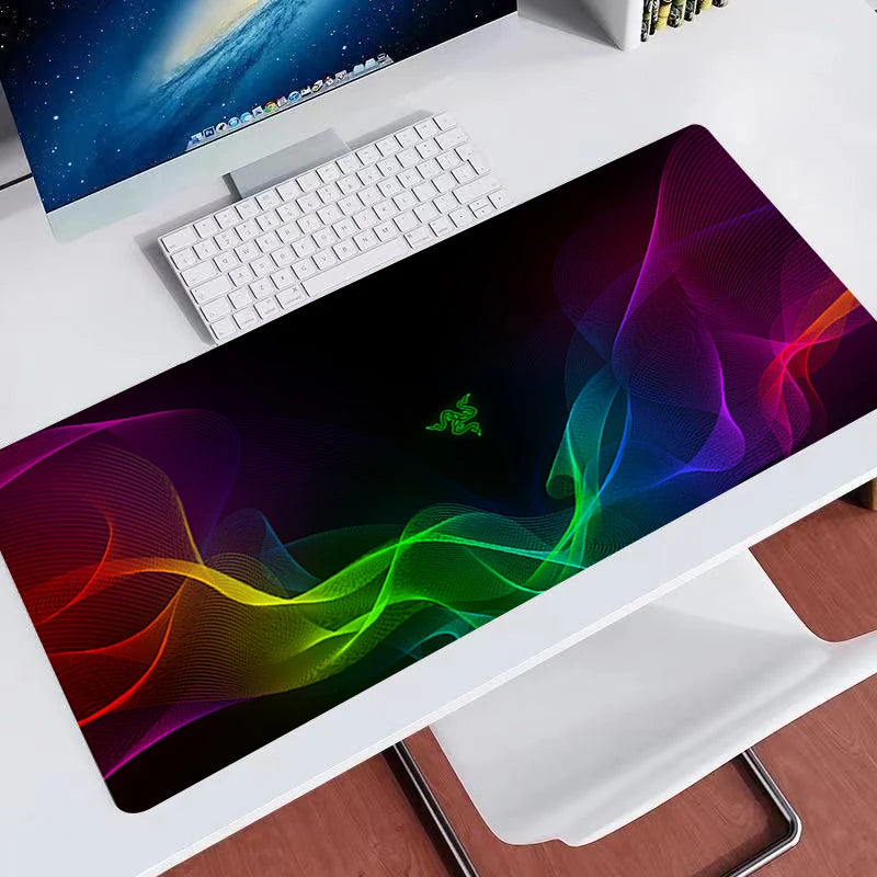 Tappetino mouse Overwatch grande fai da te kawaii XXL per PC, tappetino da scrivania per gamer e ufficio, accessorio gaming per tastiera e mouse