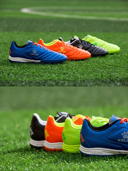 KELME Men Training TF Soccer Shoes Artificial Grass Anti-Slippery Youth Football Shoes AG Sports Training Shoes 871701