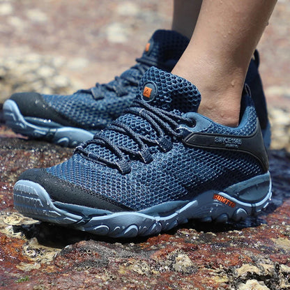 HUMTTO Summer Hiking Sneakers for Men 2021 Breathable Outdoor Trekking Sport Men's Water Shoes Climbing Walking Shoes