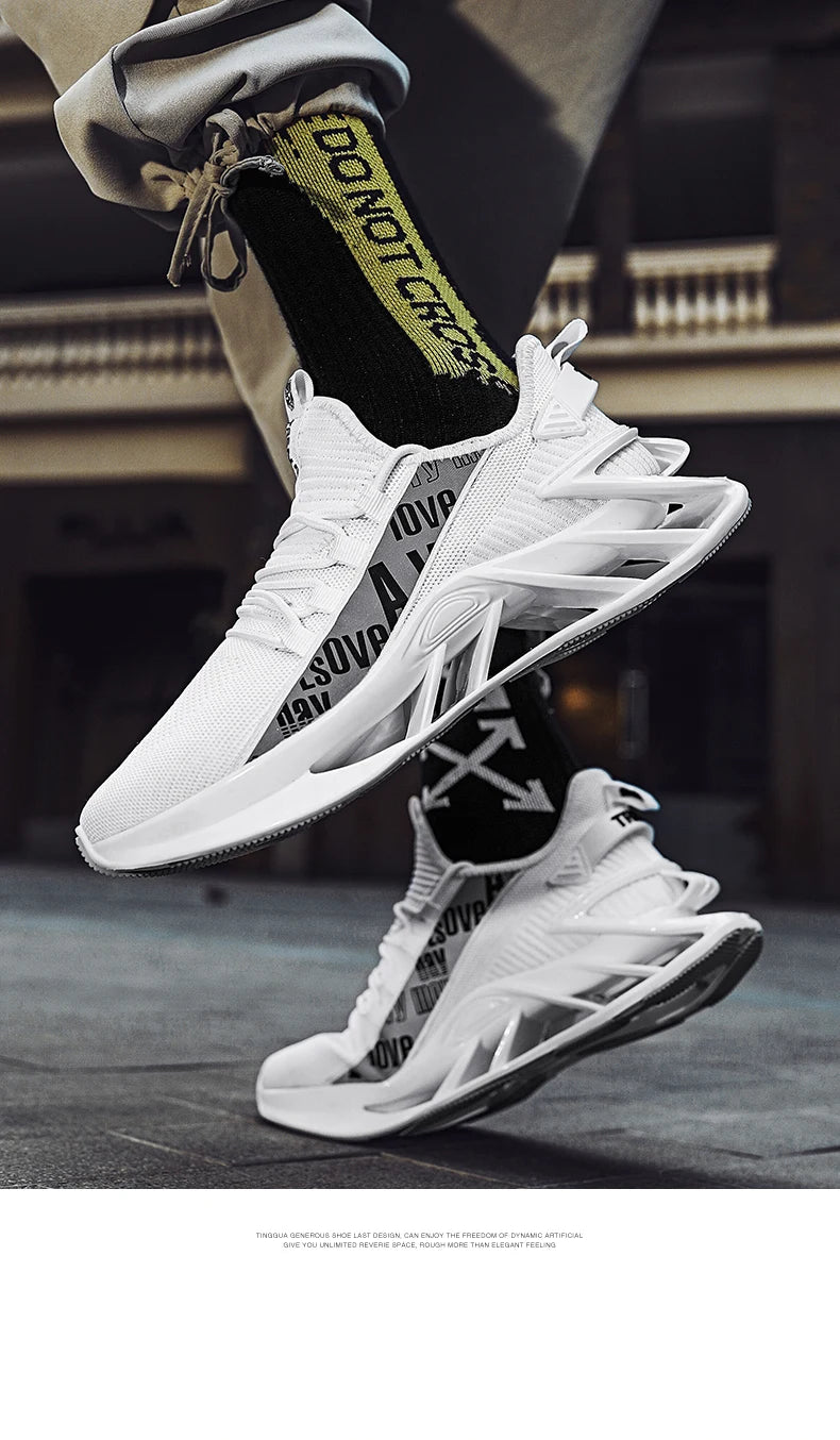 Men's Sneakers Casual Luxury Tennis Shoes Trainer Breathable Fashion Loafers Running Shoes for Men