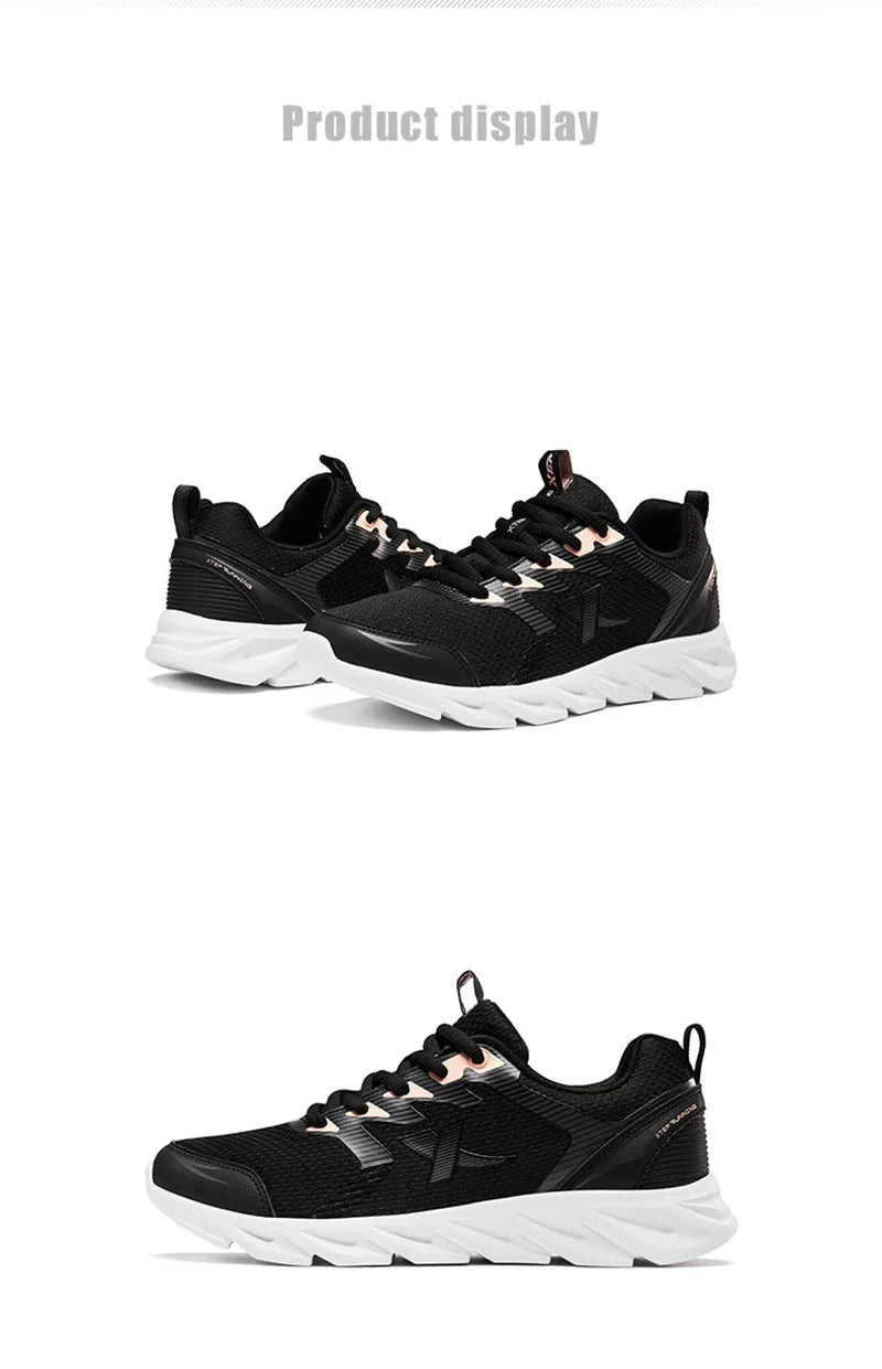 Xtep Women Running Shoes  New Fashion Lightweight Sneakers For Women Breathable Cushioning Sports Shoes Female 879318110073