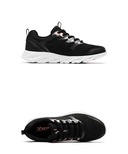 Xtep Women Running Shoes  New Fashion Lightweight Sneakers For Women Breathable Cushioning Sports Shoes Female 879318110073