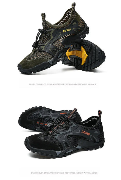 Men's Outdoor Leisure Hiking Shoes Hiking Shoes Beach Shoes Wading Shoes Quick-Drying Rock Climbing Sports Shoes