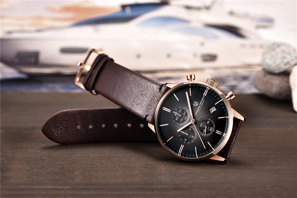 2026 New PAGANI DESIGN Brand Luxury Watches For Men Automatic Date Watch Waterproof Chronograph VK67 Movement Relogio Masculino
