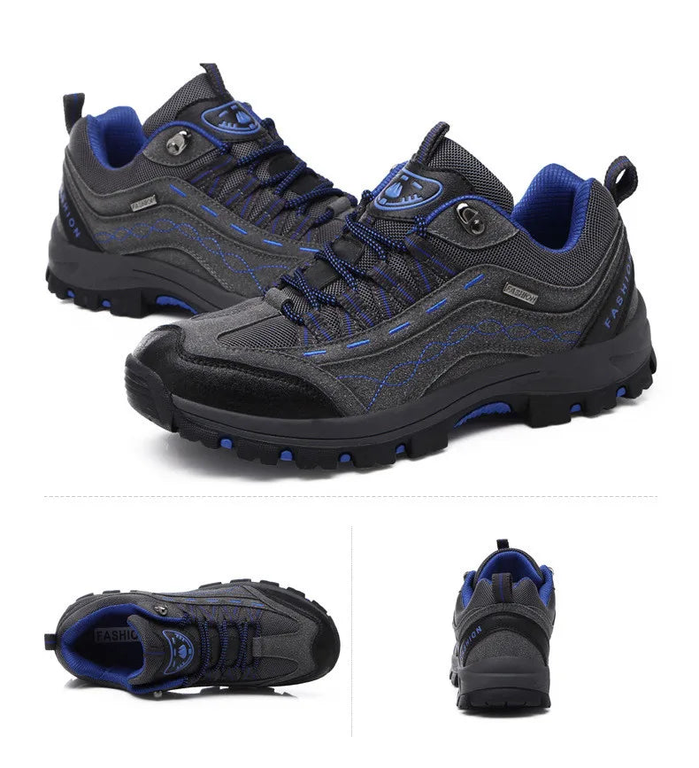 Women Men Hiking Shoes Outdoor Trekking Sports Climbing Camping Boots Non-Slip Waterproof Walking Jogging Trainers Sneakers