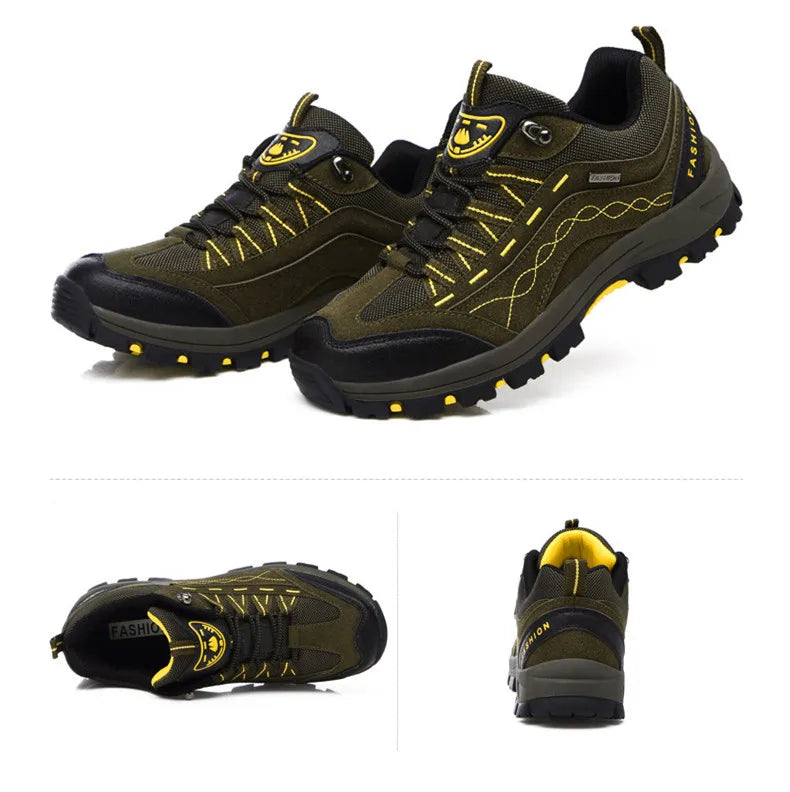 Women Men Hiking Shoes Outdoor Trekking Sports Climbing Camping Boots Non-Slip Waterproof Walking Jogging Trainers Sneakers