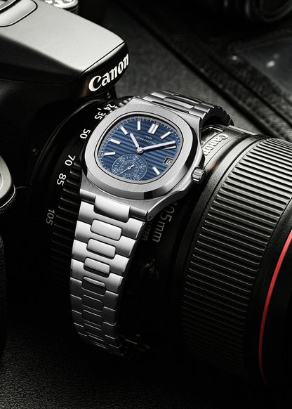 DIDUN TOP New Men Quartz Watches Sport Business Luxury Brand Stainless Steel Male Fashion Nautilus Wrist Clock Dropshipping
