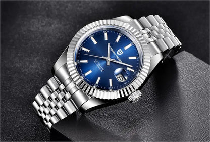 PAGANI DESIGN 8215 Movement Men Mechanical Wristwatches Sapphire Glass Luxury Watch for Men Steel 100M Waterproof Clock PD1645