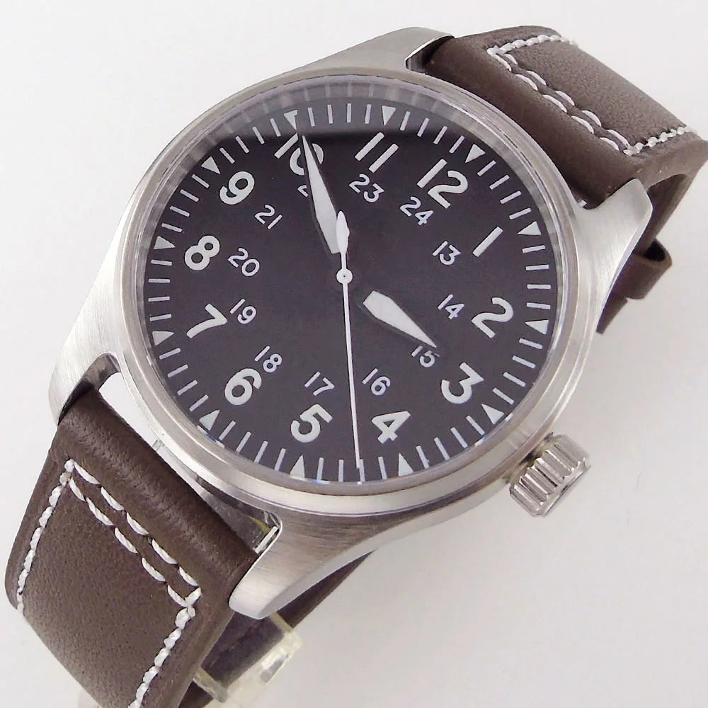 Tandorio NH35A PT5000 Solid Full Cusn8 Bronze 200m Waterproof 39mm Automatic Men Watch Sapphire Crystal Date C3 Luminous Marks