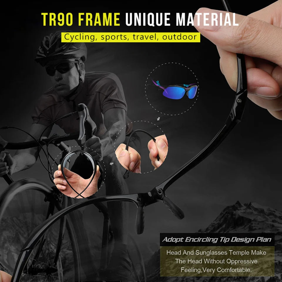 2024 Top Ultralight TR90 Polarized Sunglasses Anti-UV Driving Men Shades Male Military Sun Glasses Eyewear Goggles Gafas De Sol