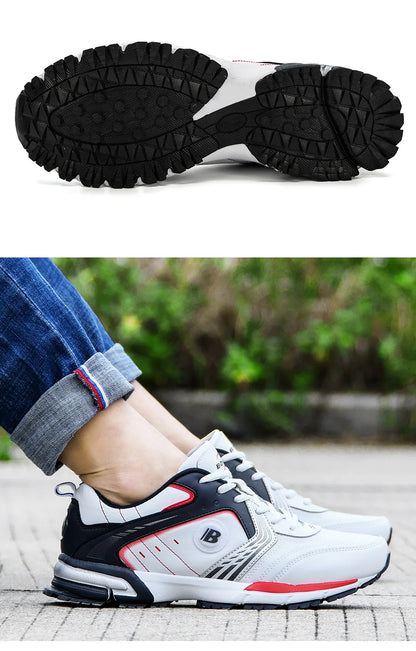 BONA Running Shoes Men Fashion Outdoor Light Breathable Sneakers Man Lace-Up Sports Walking Jogging Shoes Man Comfortable