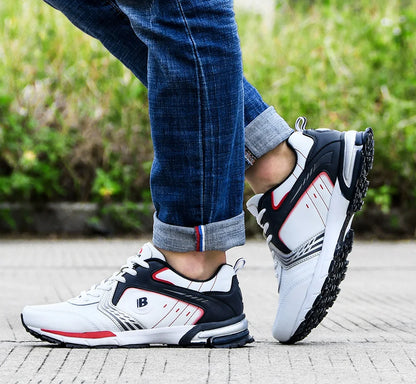 BONA Running Shoes Men Fashion Outdoor Light Breathable Sneakers Man Lace-Up Sports Walking Jogging Shoes Man Comfortable
