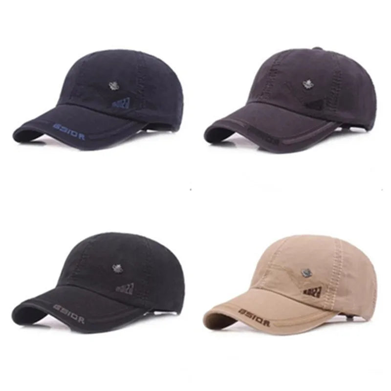 XdanqinX Men's Fashion Cotton Baseball Cap Snapback Cap Gorras Bone Masculino Adjustable Size Couples Sports Hat casquette homme