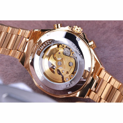 Winner Mechanical Sport Design Bezel Fashion Watch Mens Watches Top Brand Luxury Montre Homme Clock Men Automatic Skeleton Watch