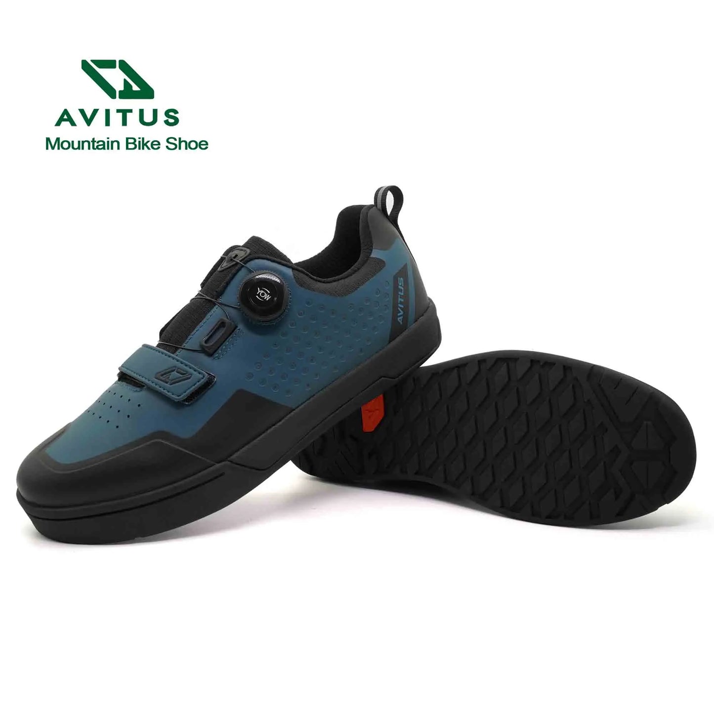 AVITUS MTB Shoes Flat Pedals Rubber Sole FreeRide Mountain Bicycle Downhill Enduro Dual Slalom Men Cycling Shoes