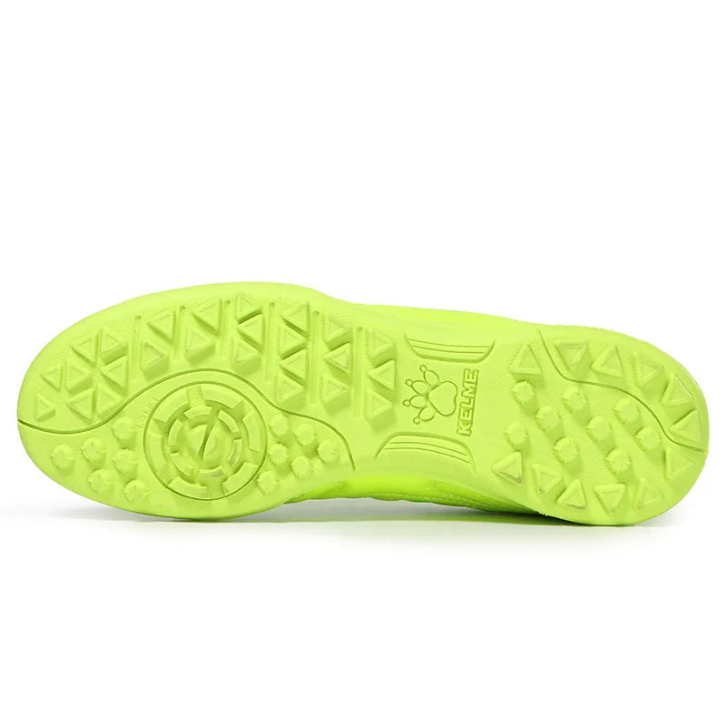 KELME Men Training TF Soccer Shoes Artificial Grass Anti-Slippery Youth Football Shoes AG Sports Training Shoes 871701