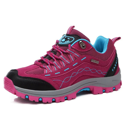 Women Men Hiking Shoes Outdoor Trekking Sports Climbing Camping Boots Non-Slip Waterproof Walking Jogging Trainers Sneakers